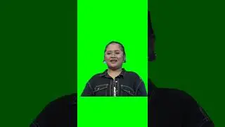 Filipino Girl crying then smiling meme - It's Showtime (Green Screen)