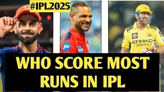 TOP 10 BATSMAN WITH MOST RUNS IN IPL | INDIAN PREMIER LEAGUE | Shayan Tv