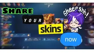 SHARE YOUR SKINS WITH YOUR FRIENDS/ NEW MLBB FEATURE IS INSANE🔥🔥