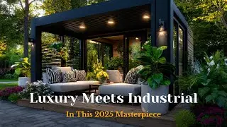 This 2025 Minimalist Home Uses Corten Steel Brilliantly for Luxury Architecture with Edge