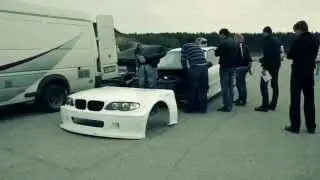 Сумасшедший корч   HGK Racing Team New Drift Car for 2013