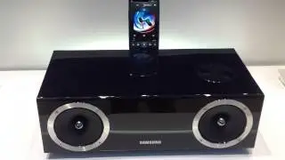 [IFA Berlin 2012] Testing Samsung Vacuum Tube Wireless Audio with Dock