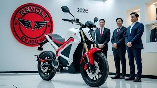 Revolt RV 400 2026 | Stylish Electric Scooter with Long Range & Smart Features