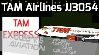 TAM Airlines Flight 3054 crash animation Oleg V. the Aviation 