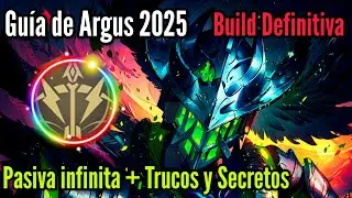 GUÍA DE ARGUS 2025 (PASIVA INFINITA + ULTIMATE PERFECTA) Top Global Build Argus Mobile Legends