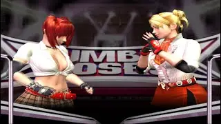 Rumble Roses - Candy Cane VS Miss Spencer