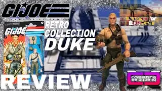 cXc G.I. Joe Classified Series DUKE Retro Collection 2024 figure review