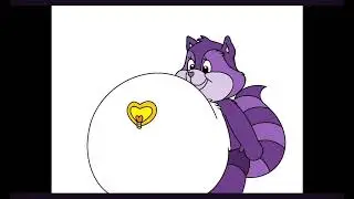 Bright Heart Raccoon's Belly Inflation @pjvera & @sabrinadolman3712 
