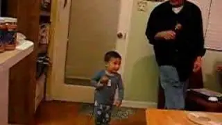 Jerell sings Jingle Bells