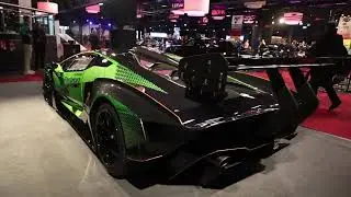 Amazing track only hypercar Lamborghini Essenza SCV12 walk around [Interclassics Maastricht 2026]