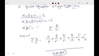 6a Theory of equations and symmetries BA P With Mathematics 2024 25 Solved Paper by Dr  Hitesh Kumar