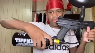 UNBOXING PAINTBALL GUN/ BB GUN STUFF!