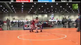 Men 220 - Dallas Goodpaster vs. Noah Grossman