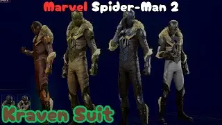 Marvel Spider-Man 2 - Kraven Suit - All Hunter Bases - Walkthrough w/ Commentary 4K/PS5