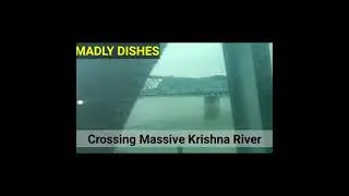 dangerous river crossing | massive krishna river #shorts #viral #youtube #trending