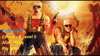 Duke!Zone II - Alien Abby -  Big Man - Final Level (E2L5)