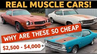 Project Muscle Cars Under $5K &mdash; Chevelle, Camaro & Forgotten V8s