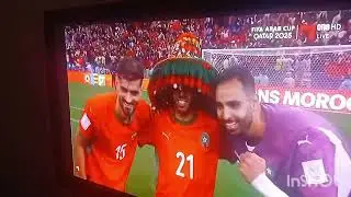 تشجيعنا لمنتخبنا المغرب ضد الأردن 