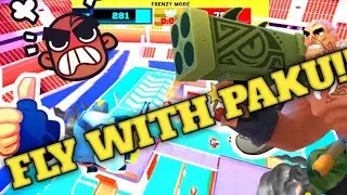 How to fly using paku ( Frag Pro shooter )