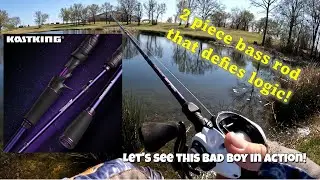 Kast King Royale Legend Pro Review 2 Piece Rod Welcome to my SHOP! ep  1