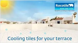 Cool Roof Tile || Ordinary Clay Tile Vs Rocotile Cool Roof Tile || Rocotile