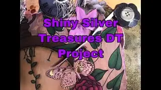 Part 4 finishing of my folio using Vintage Treasures from Shiny Silver Treasures🦉💕