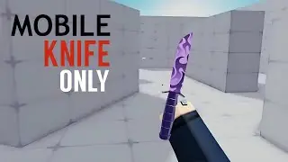 Playing rivals using knife only (on mobile)