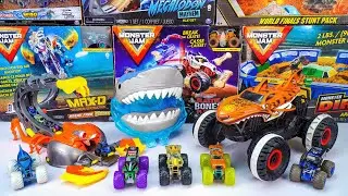 Monster Jam Collection Unboxing Review | Monster Jam Megalodon Mayhem Playset