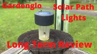 Gardenglo Solar Pathway Lights - Long Term Review - Four Year Review