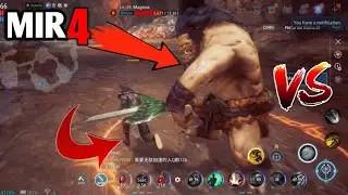 Mir 4 Warrior Vs Magnox Boss | Global  New Best MMORPG Open World