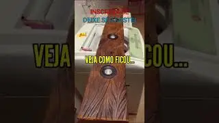 Lustre de madeira / Lus tre r&uacute;stico feito em casa #diy #dicas #decoration #decora&ccedil;&atilde;o