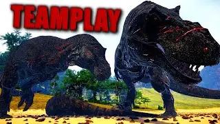Wir SCHLACHTEN andere REX-DUOS ab, sind wir UNAUFHALTSAM? - T-Rex Gameplay #2 | The Isle Evrima
