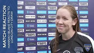 Match Reaction | Hannah Blake reacts to London City draw