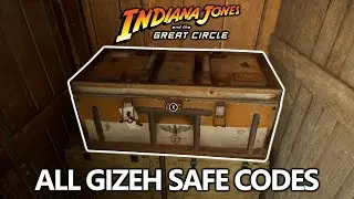 Indiana Jones and the Great Circle - All Gizeh Safe Codes (and Locations)
