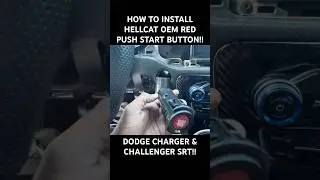 УСТАНОВКА КРАСНОЙ КНОПКИ ПУСКА НА МОЙ DODGE CHARGER! СМОТРИТЕ ПОЛНОЕ ВИДЕО О ТОМ, КАК УСТАНОВИТЬ!...