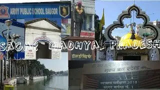 Sagar Madhya Pradesh Documentary || Railway Station,Bus Stand,Lake,Army School ,canteen,Makronia||