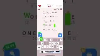 Solving level 50 on cryptogram