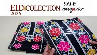 ✨Eid 3 Piece Embroidery Suit | Elegant & Designer Eid Outfit | Easy Silai Tips