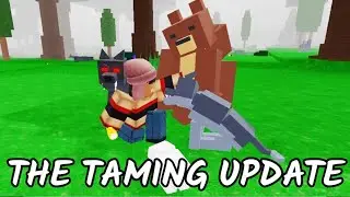 The Goat and the Bear - The alpha Wolves chased them all the way to the Camp!!! (ROBLOX)