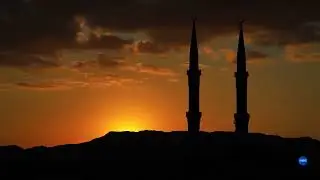 El- Sahaba Mosque ||| Egypt ||| Soundscape ||| Sunset ||| Calming