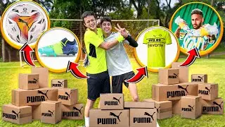 A CADA GOL GANHA UM PRODUTO DA PUMA!! ( caixa misteriosa puma)!!