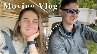 MOVING VLOG & Empty House Tour // Our first home together!