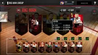 Nba live mobile big moments!!!