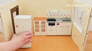 New mini kitchen setup 🌟 ASMR ✨Re-ment Collection