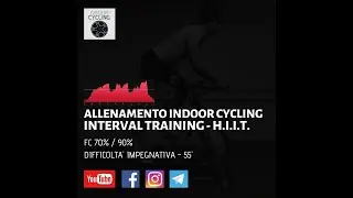 Allenamento Indoor Cycling N&deg; 38 - Interval Training H.I.I.T.  - Allenamento specifico su spin bike