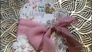 December Journal Share  #decemberdaily #journal #share #diy #christmas #ooak