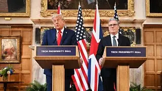 WATCH: Donald Trump and Keir Starmer hold news conference