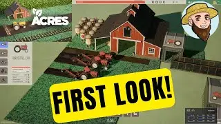 ACRES - Addictive Minimalist Farming Simulator I First Look!