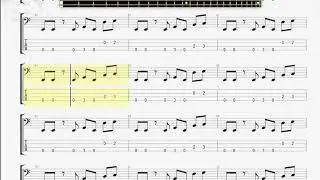 Kino   Elektrichka BASS GUITAR TAB