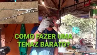 APRENDA FAZER UMA TENAZ USANDO UMA TURQUESA VELHA.